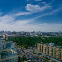 Виды из окон Бизнес-центр «Новосущевский»